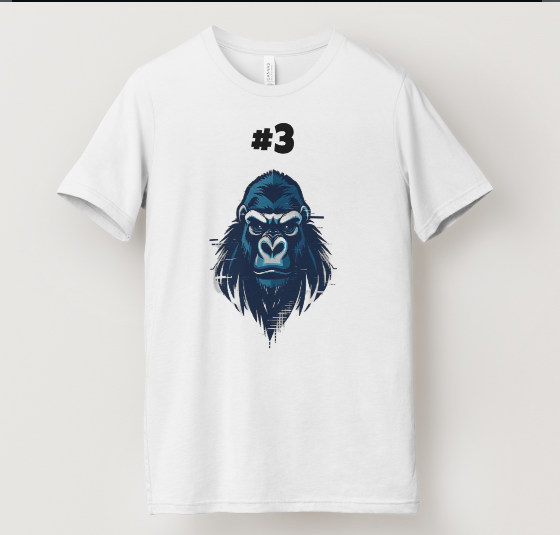 100 MEN VS THE GORILLA TEES (#1-5)